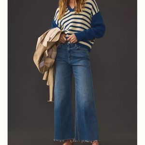 Paige Anessa Crop Wide-Leg Jeans